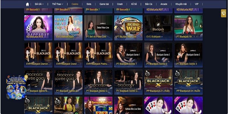 Tìm hiểu thông tin về sảnh MG Casino Good88